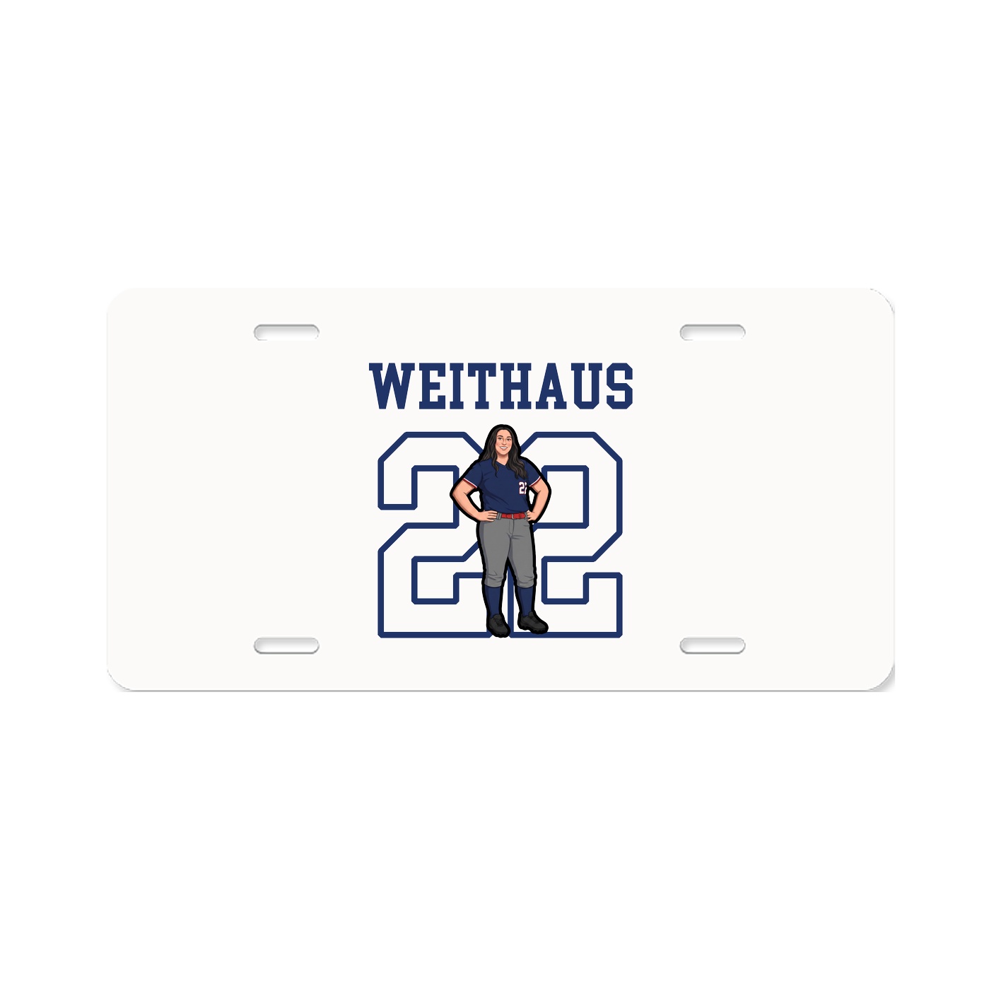 License Plate — Shirsey in Classic
