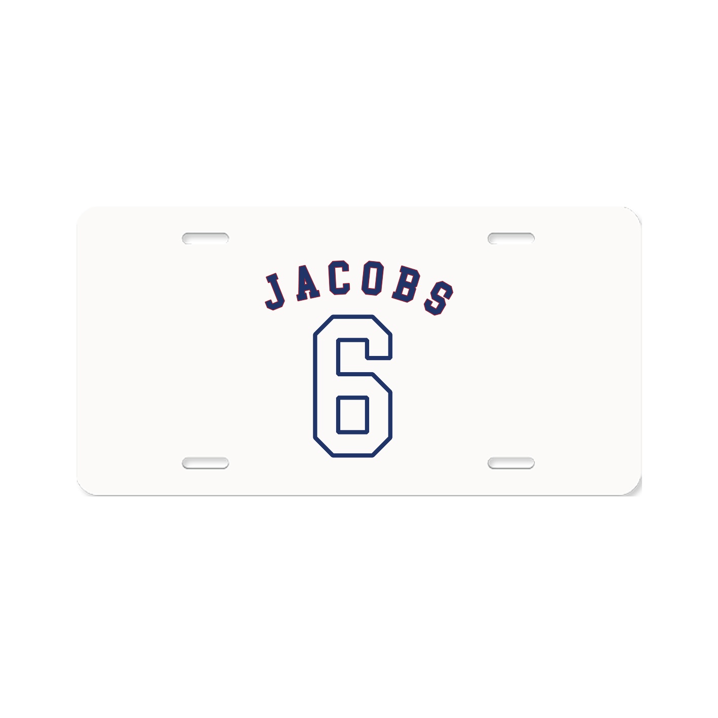 License Plate — Shirsey Arch in Classic