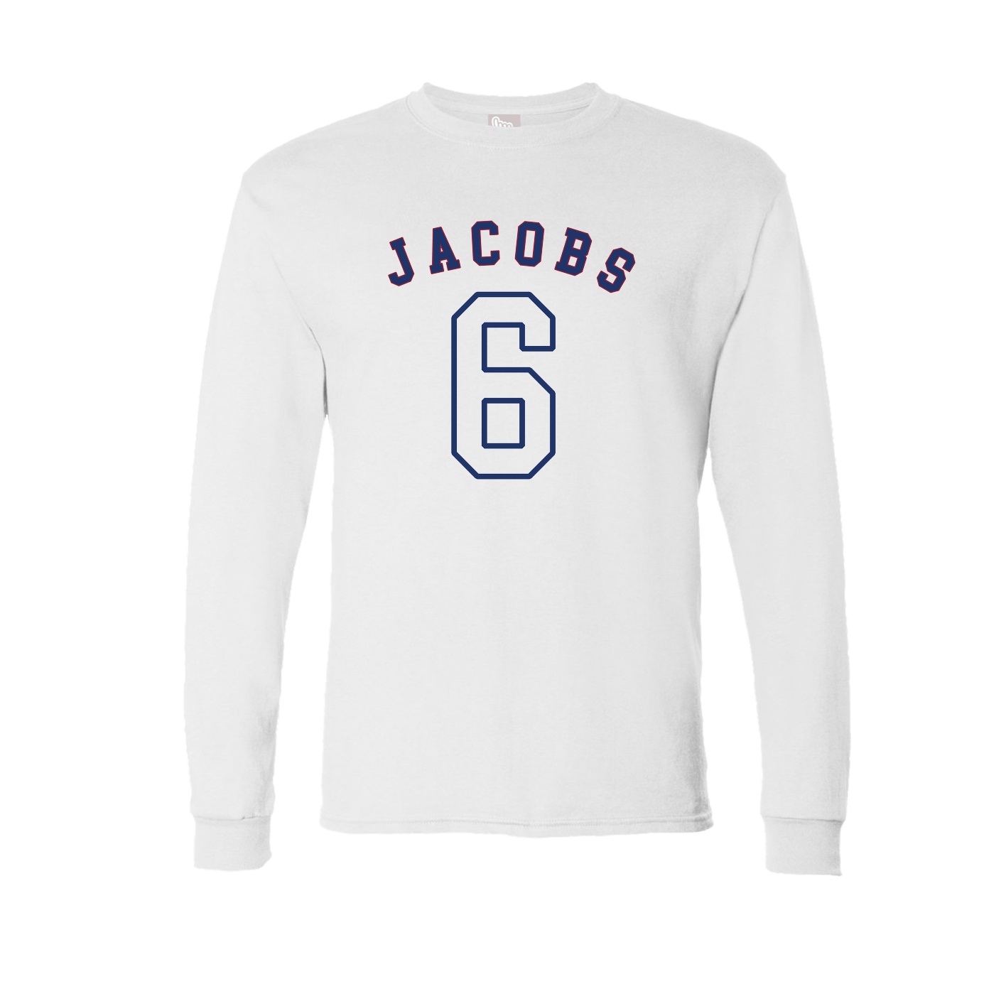 Long Sleeve Tee — Shirsey Arch in White