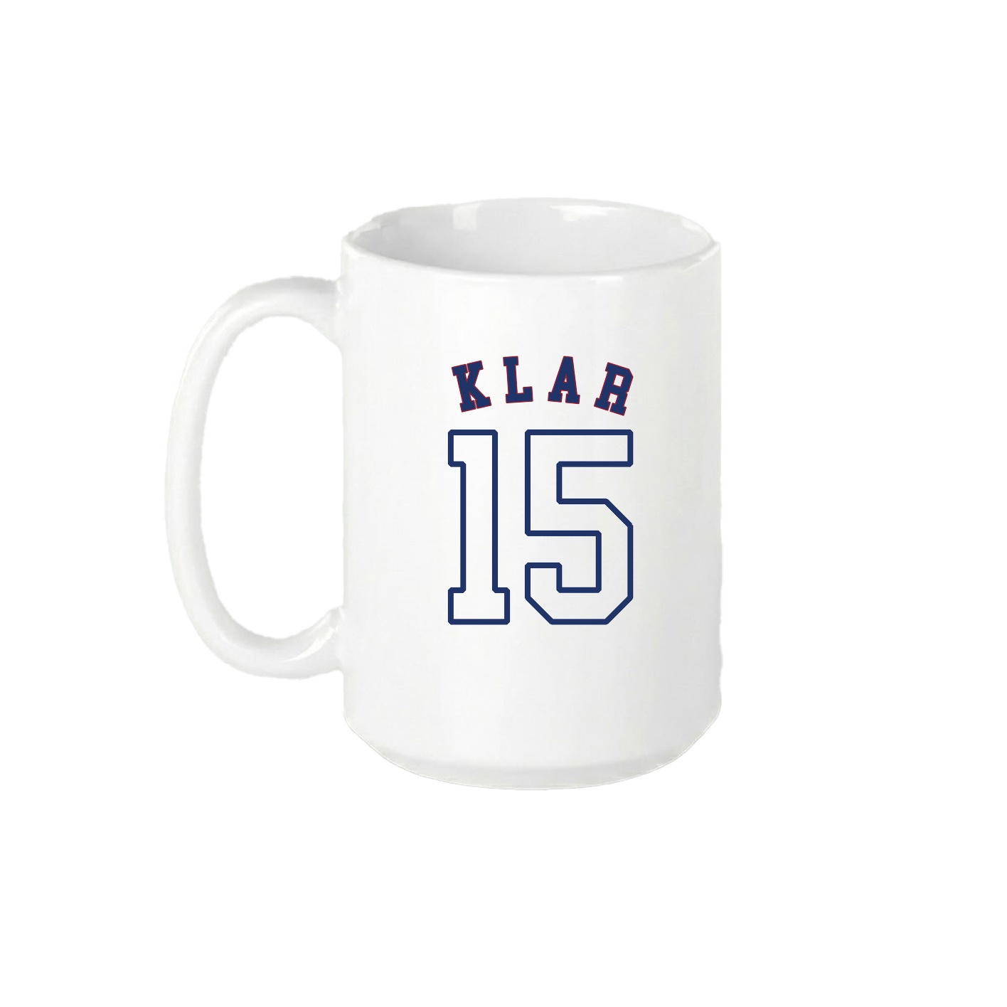 15oz Coffee Mug — Shirsey Arch in White