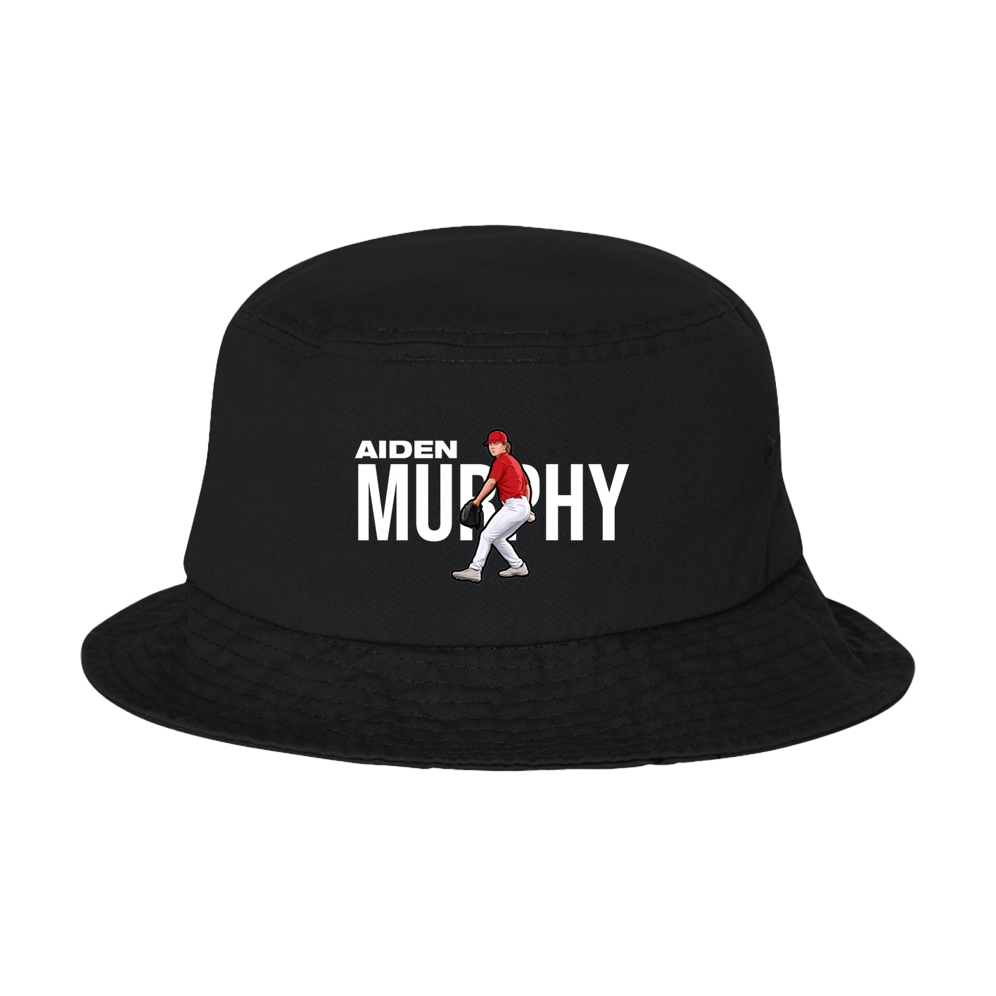 Bucket Cap — Player Name in Black