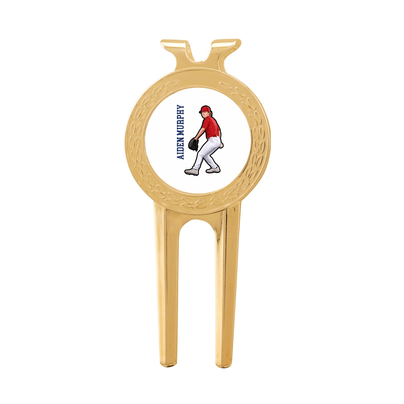 Divot Tool with Ball Marker — Name Vertical in Classic