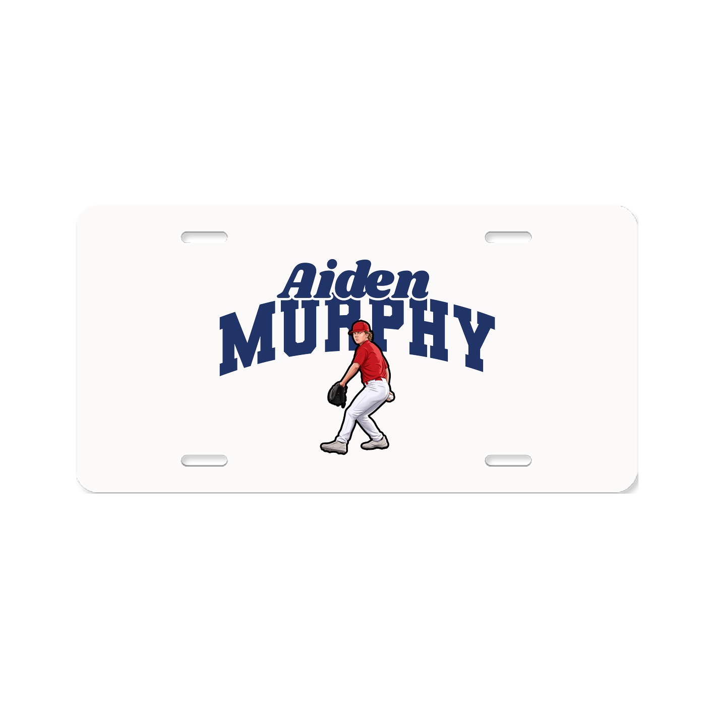 License Plate — Signature Arch in Classic