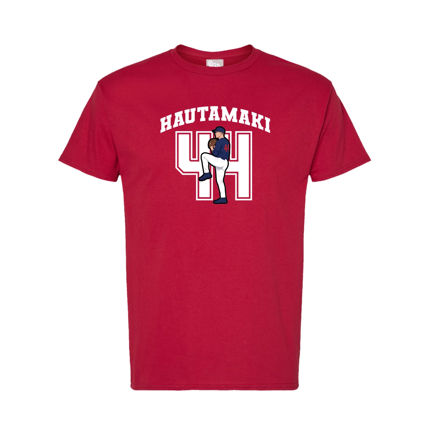 Tee — Number in Crimson