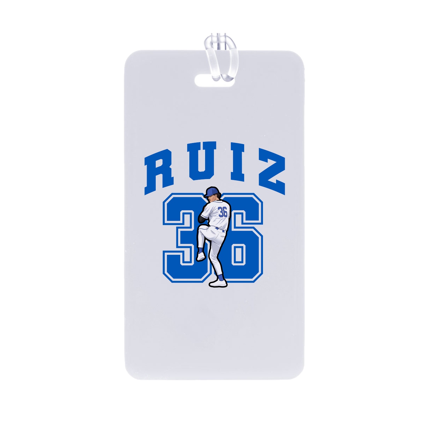 Bag Tag — Number in Classic