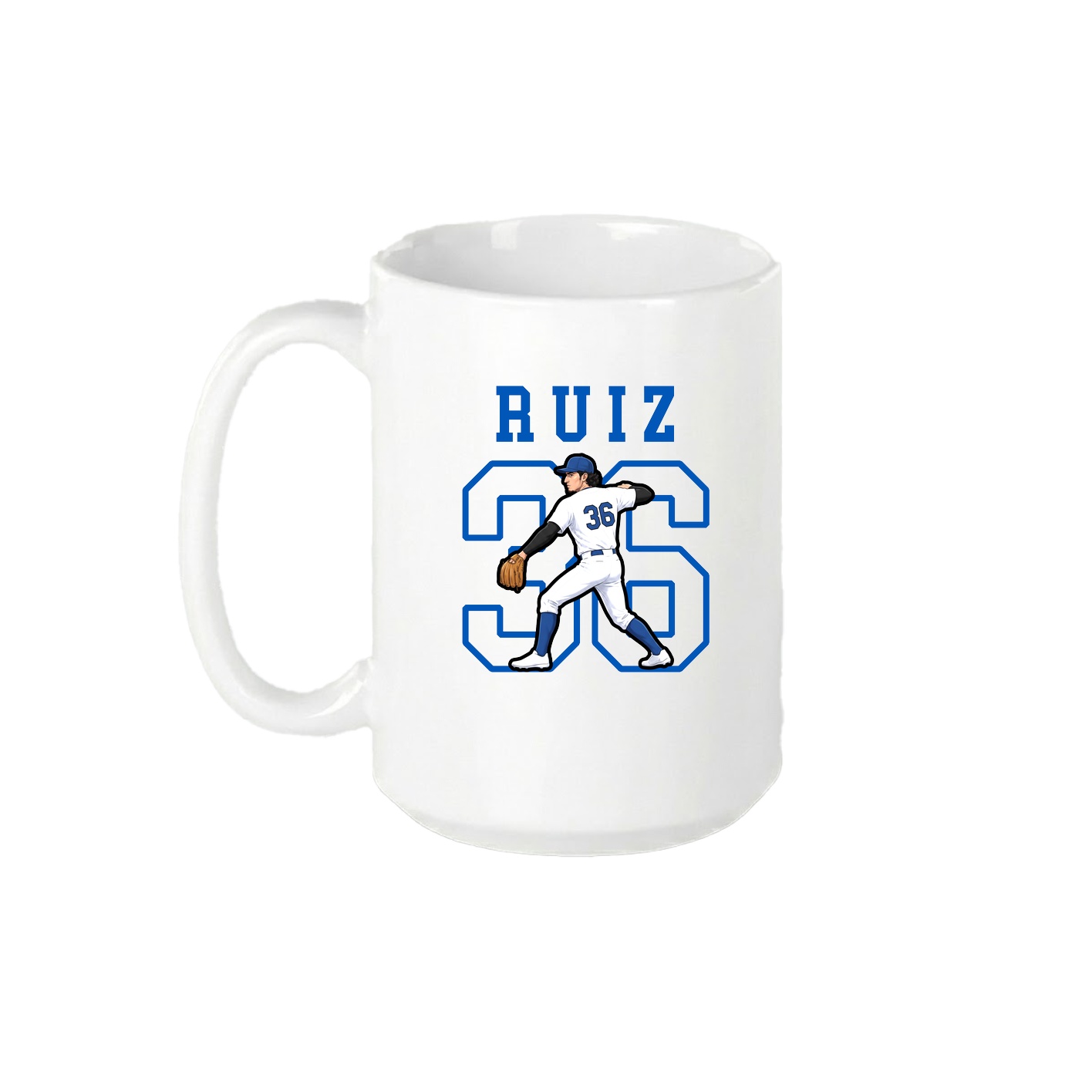 15oz Coffee Mug — Shirsey in White