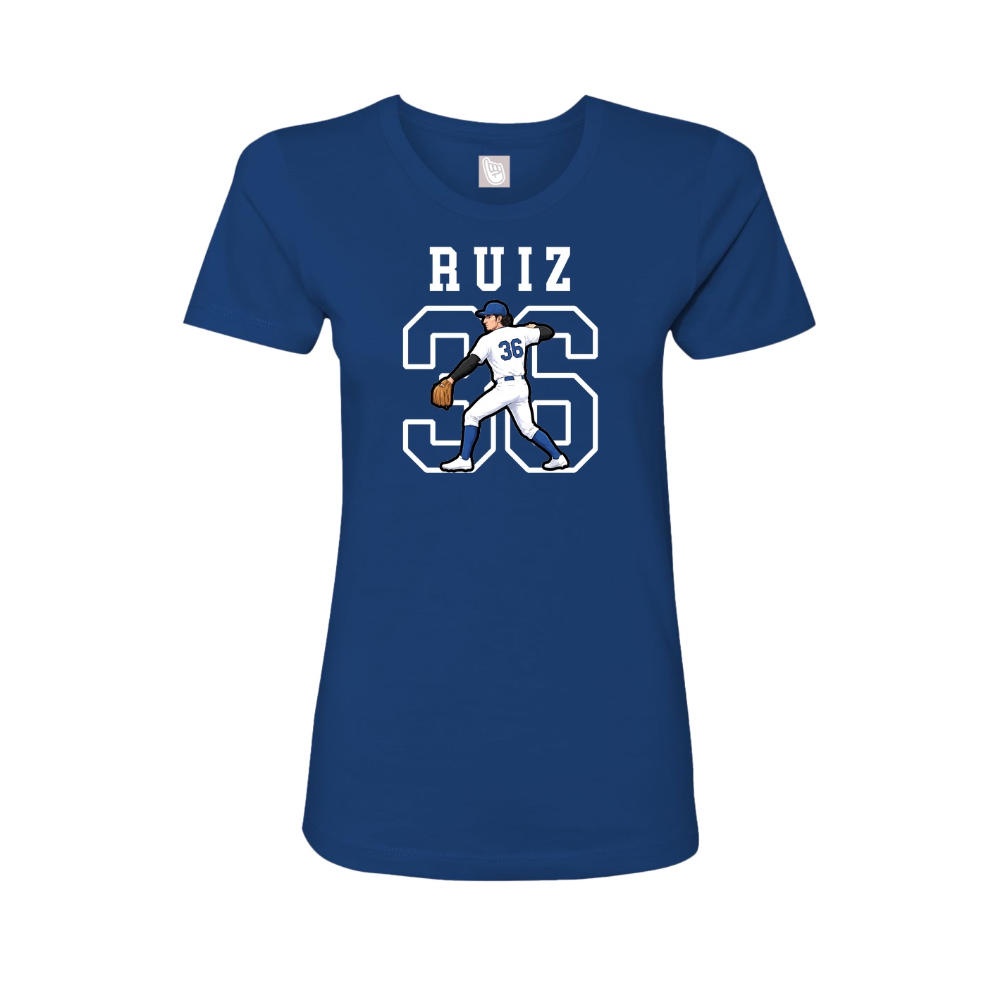Fitted Women's Tee — Shirsey in Royal