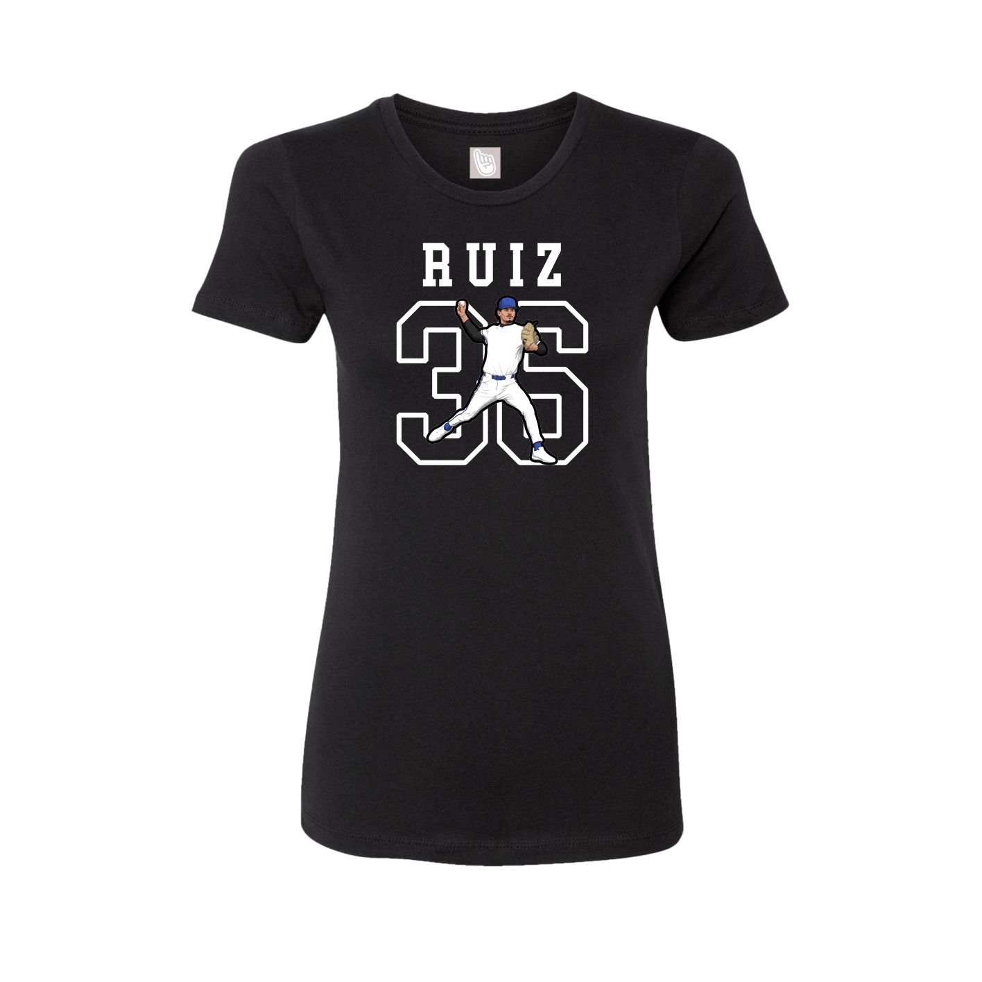 Fitted Women's Tee — Shirsey in Black