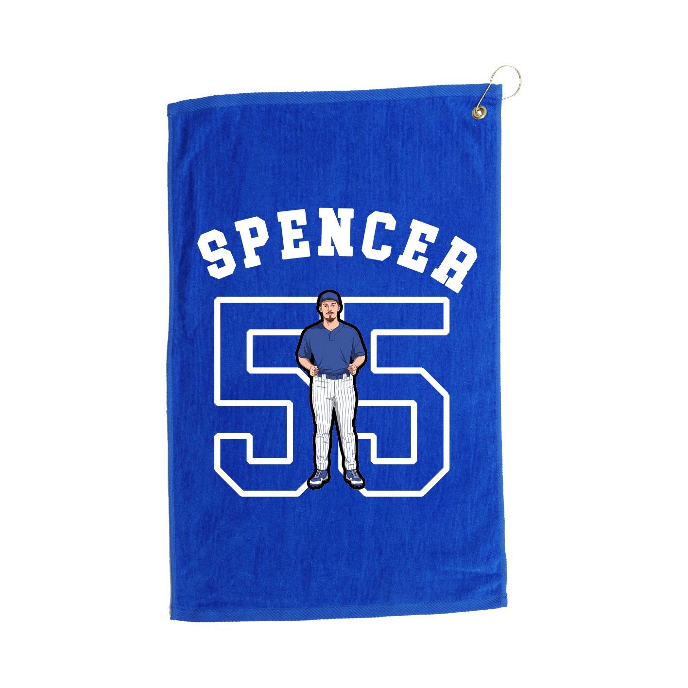 Golf Towel — Shirsey Arch in Royal