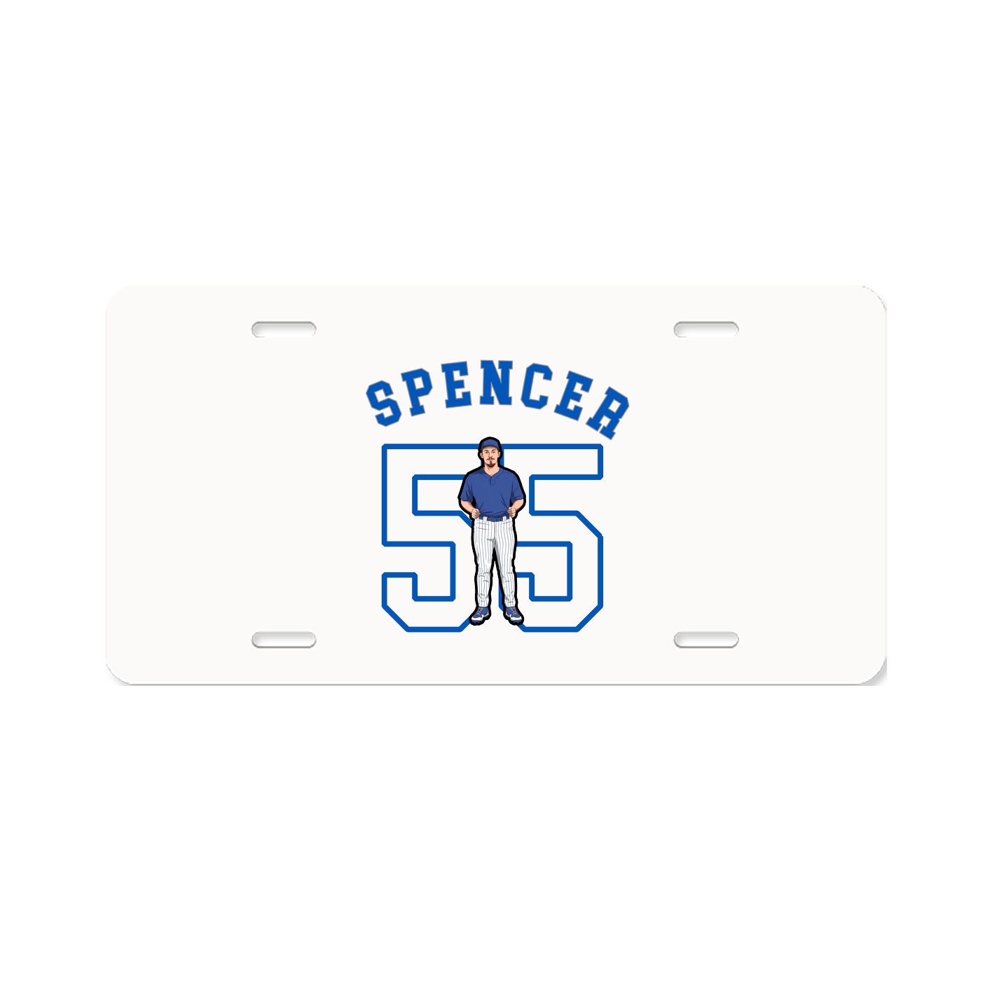 License Plate — Shirsey Arch in Classic