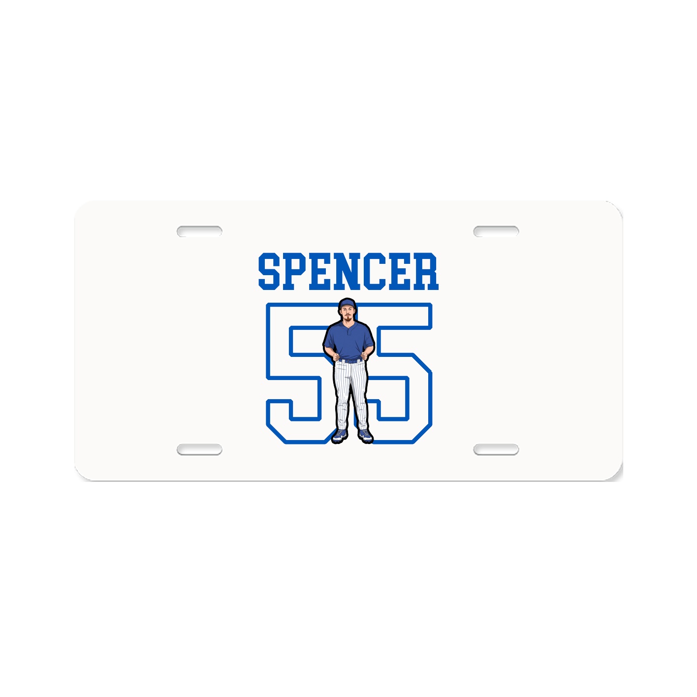 License Plate — Shirsey in Classic