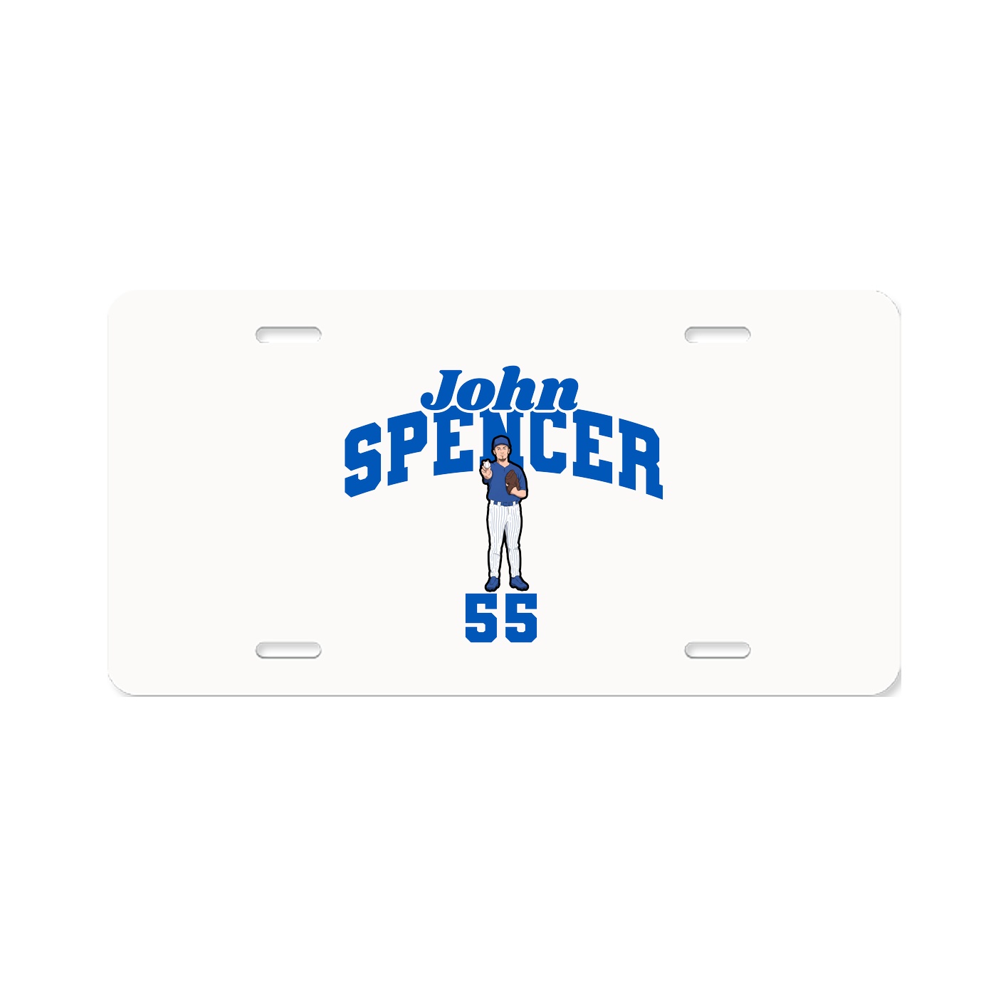 License Plate — Signature Arch in Classic