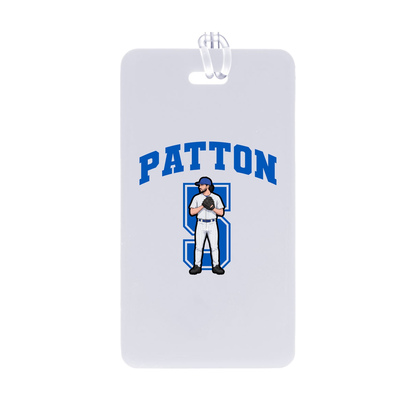 Bag Tag — Number in Classic
