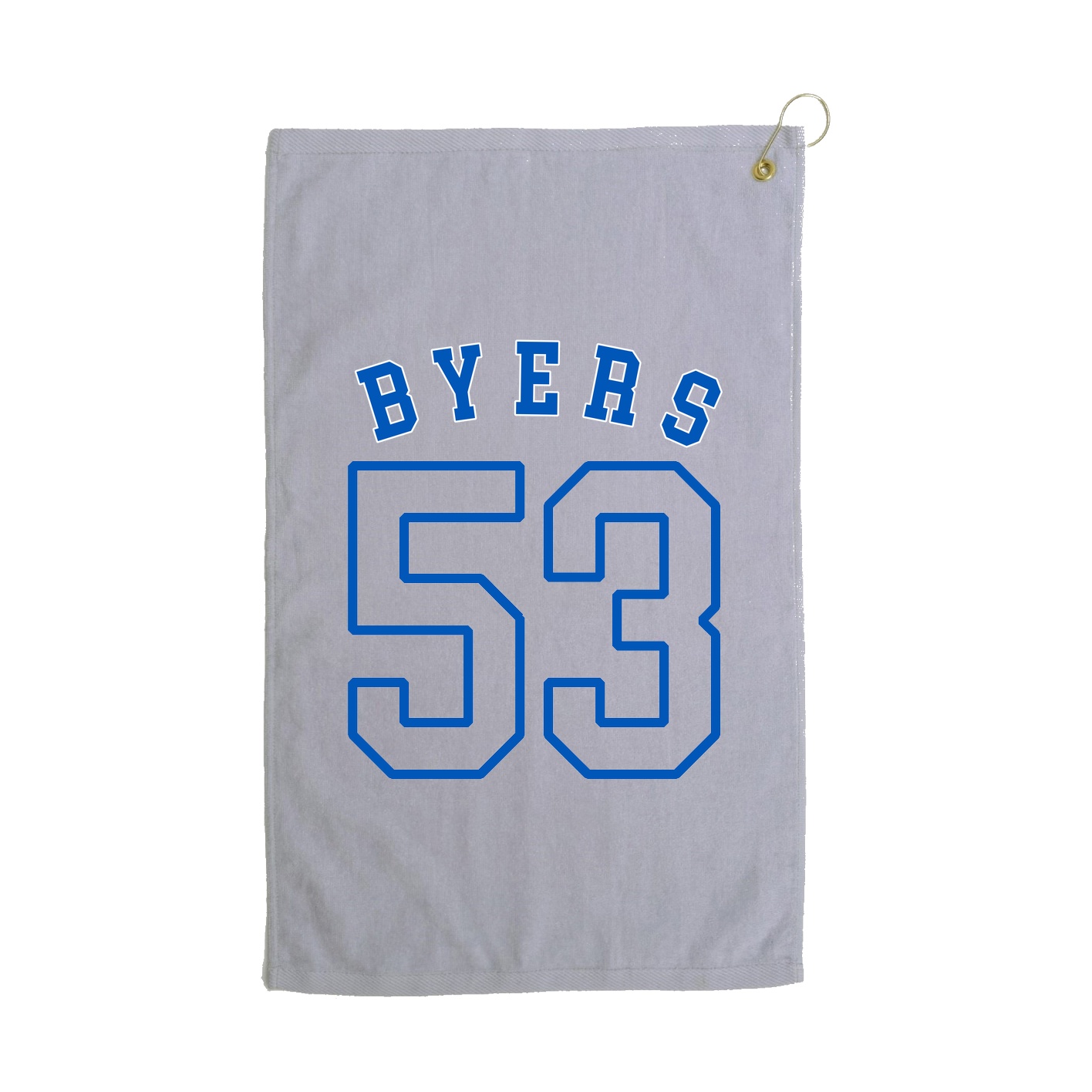 Golf Towel — Shirsey Arch in Grey