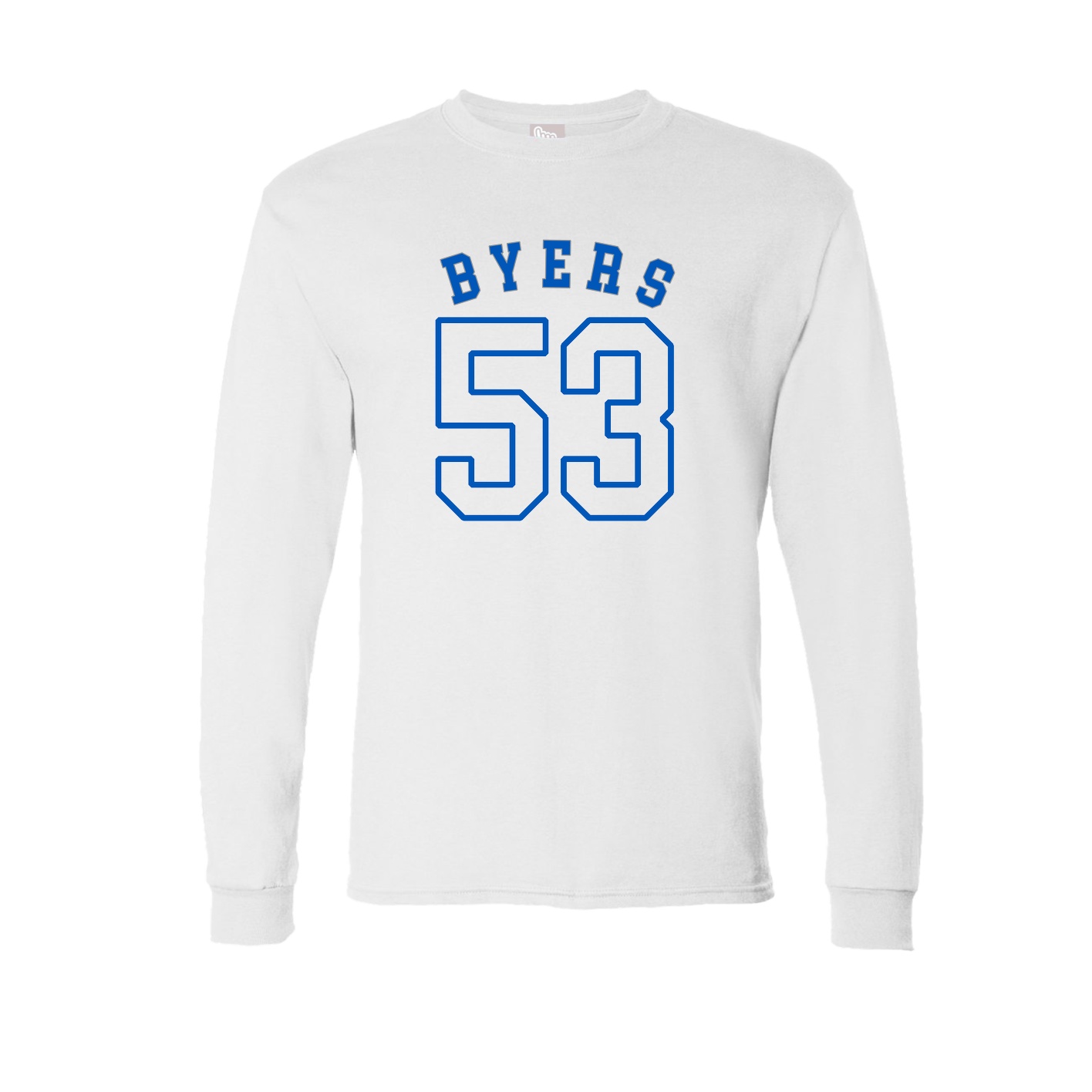 Long Sleeve Tee — Shirsey Arch in White