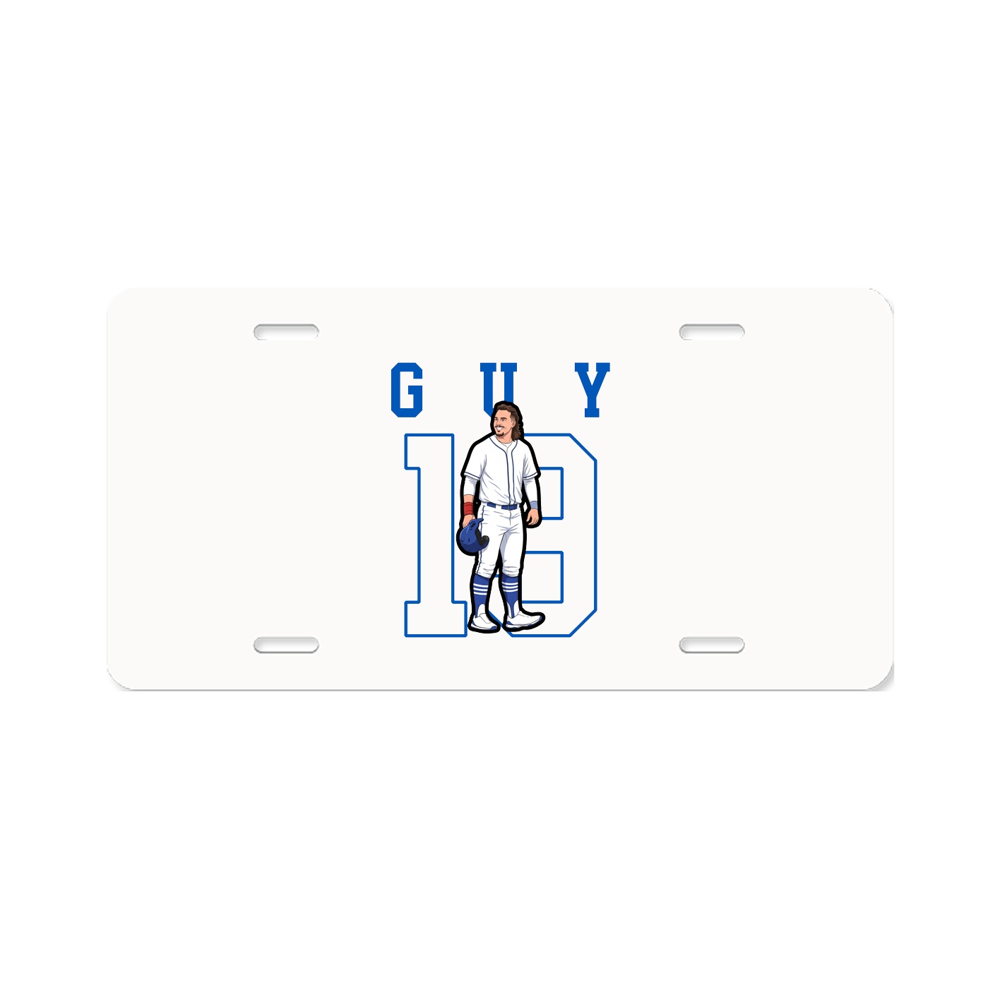 Aluminum License Plate