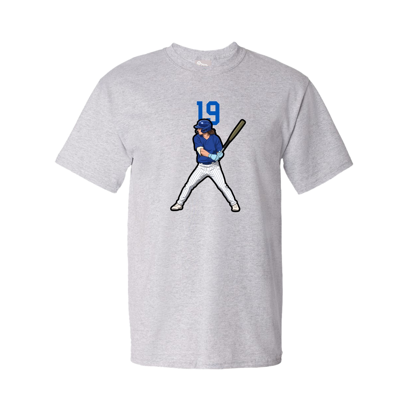 Tee — Number Top in Grey