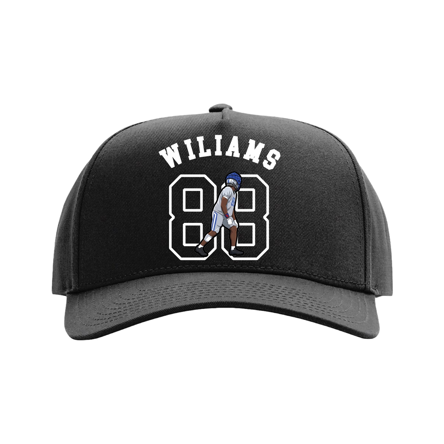 Full Fabric Five-Panel Champ Cap