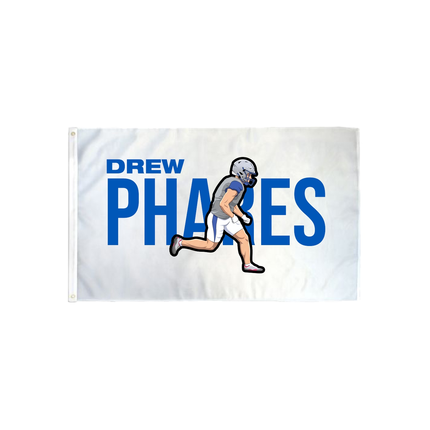 3x5 Flag — Player Name in Classic