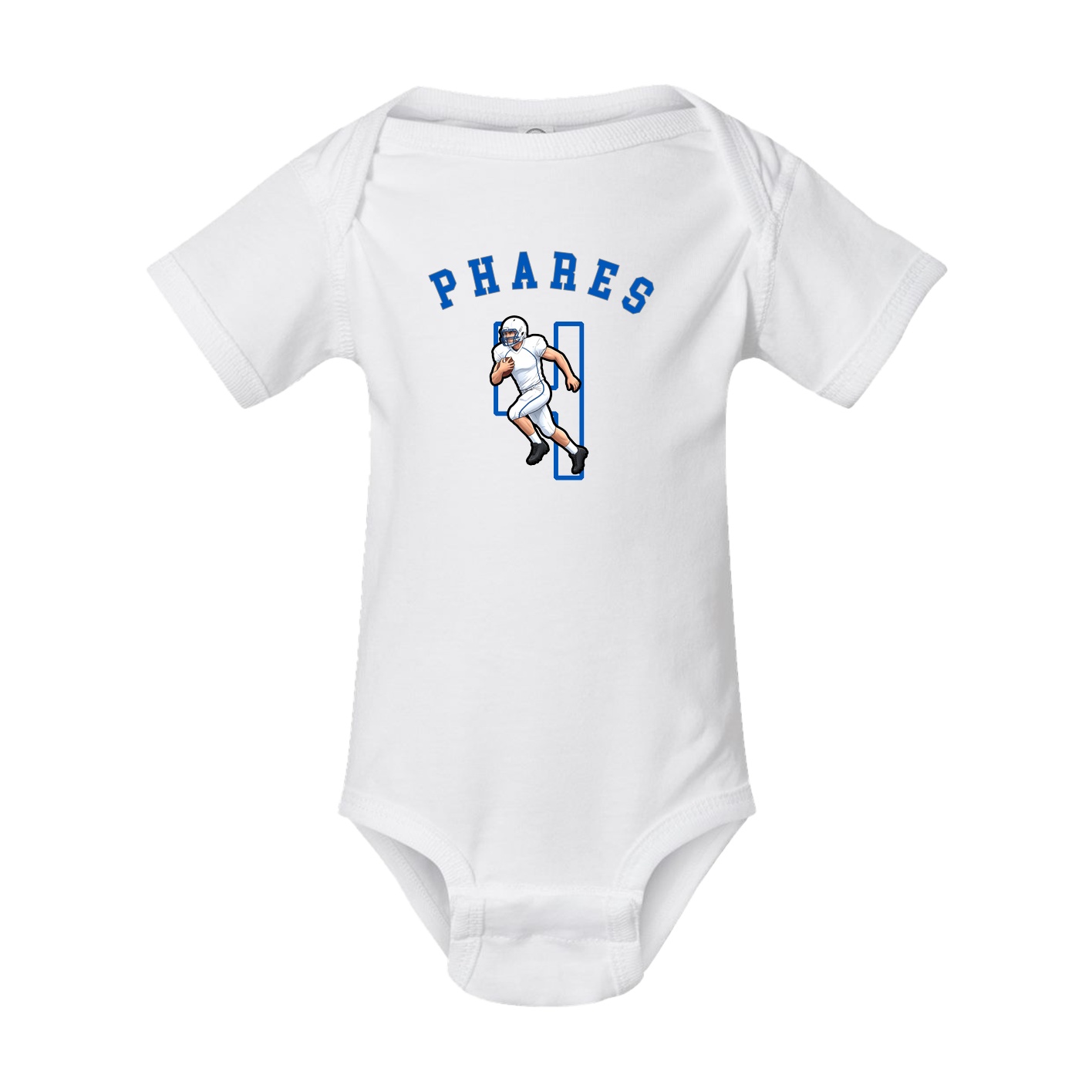 Baby Onesie — Shirsey Arch in White