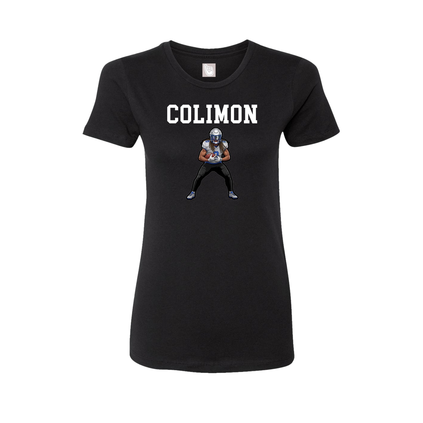 Fitted Women's Tee — Shirsey in Black