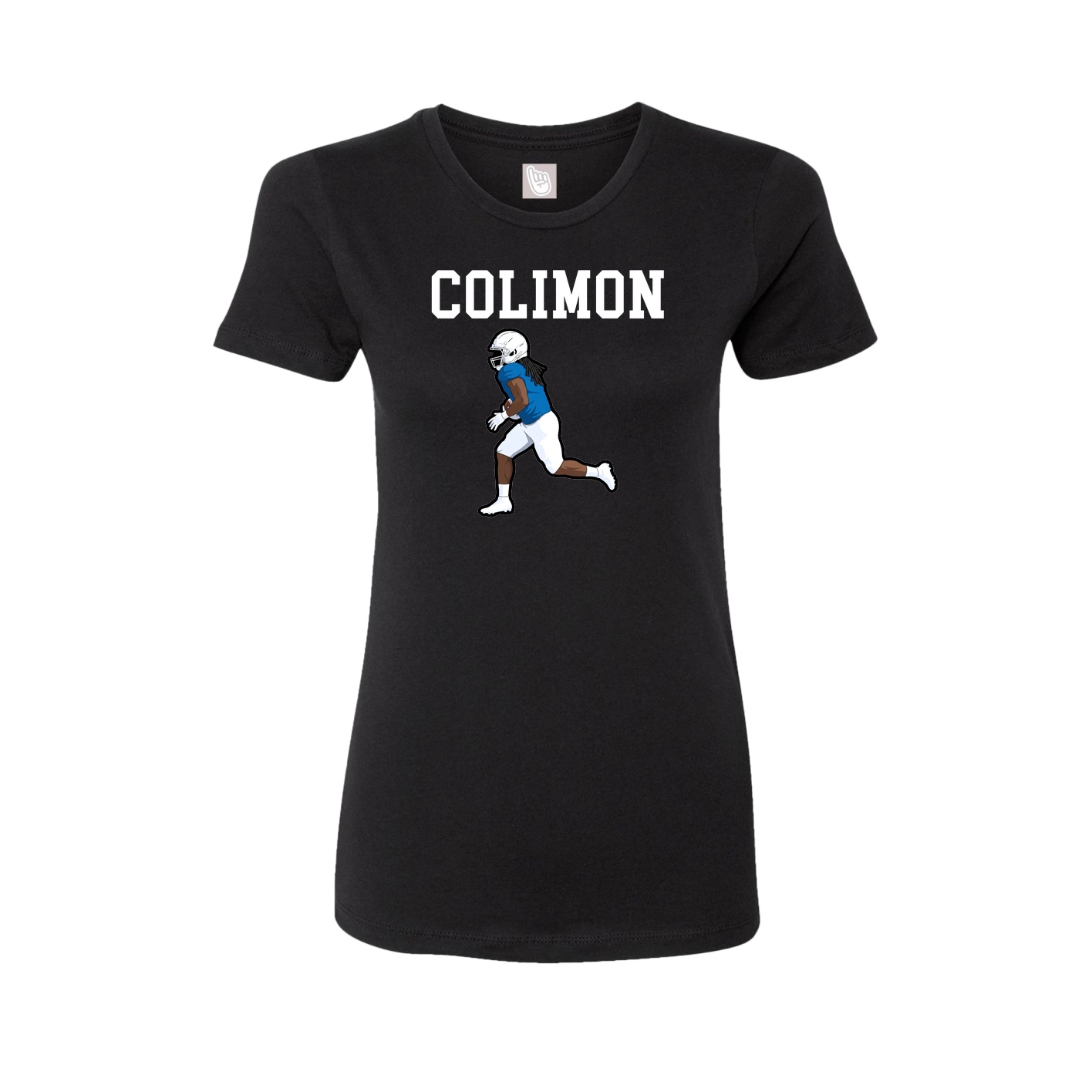 Fitted Women's Tee — Shirsey in Black