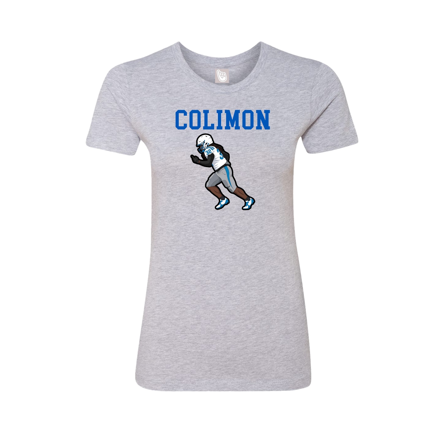 Fitted Women's Tee — Shirsey in Grey