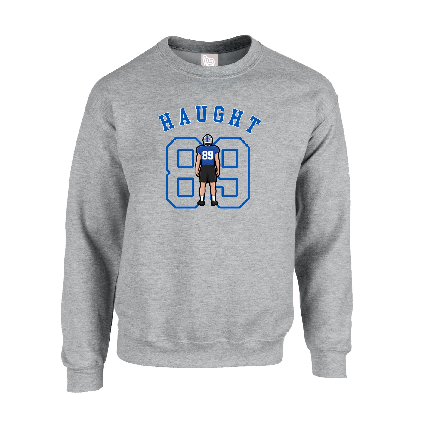 Fleece Crew — Shirsey Arch in Grey