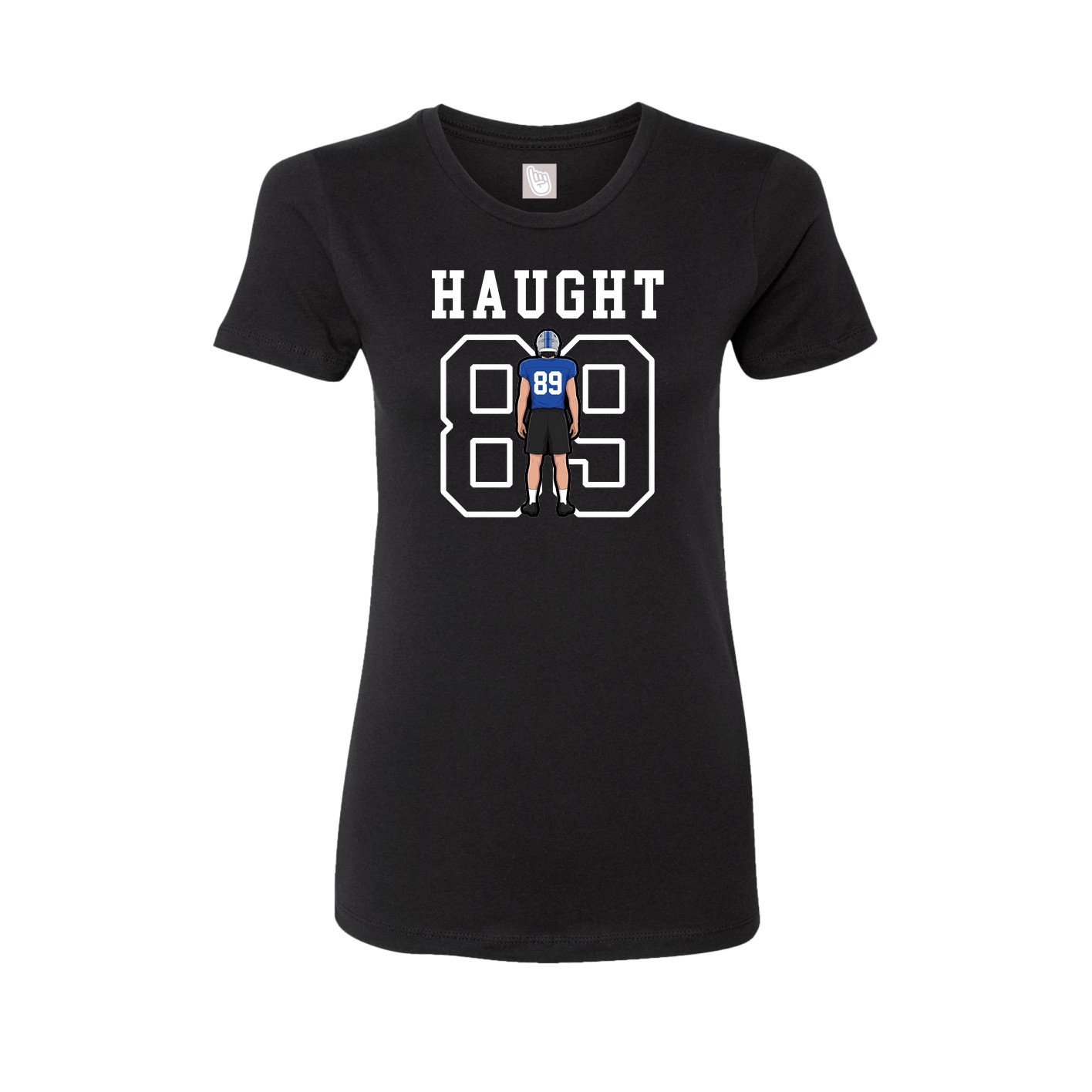 Fitted Women's Tee — Shirsey in Black