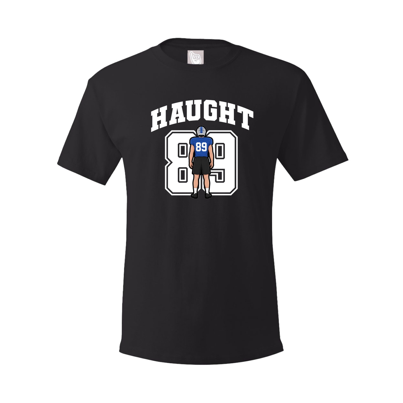 Youth Tee — Number in Black