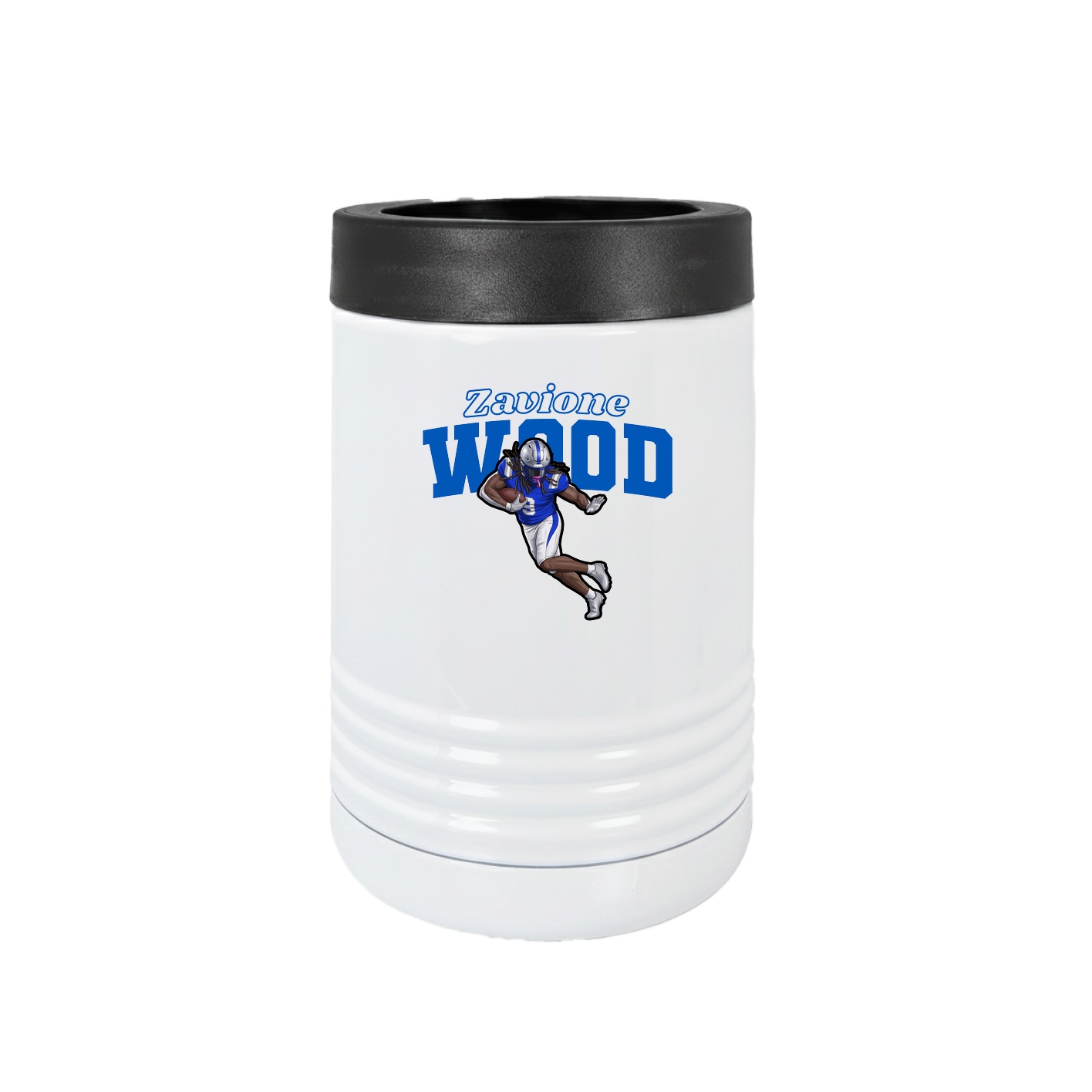 Beverage Holder — Name Arch in White