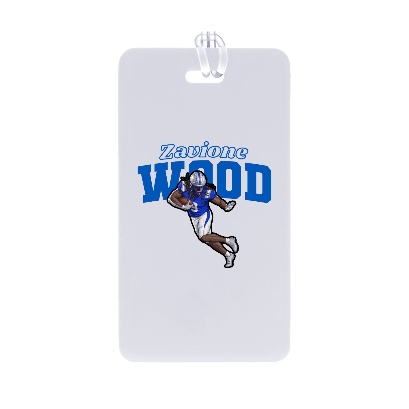 Bag Tag — Name Arch in Classic