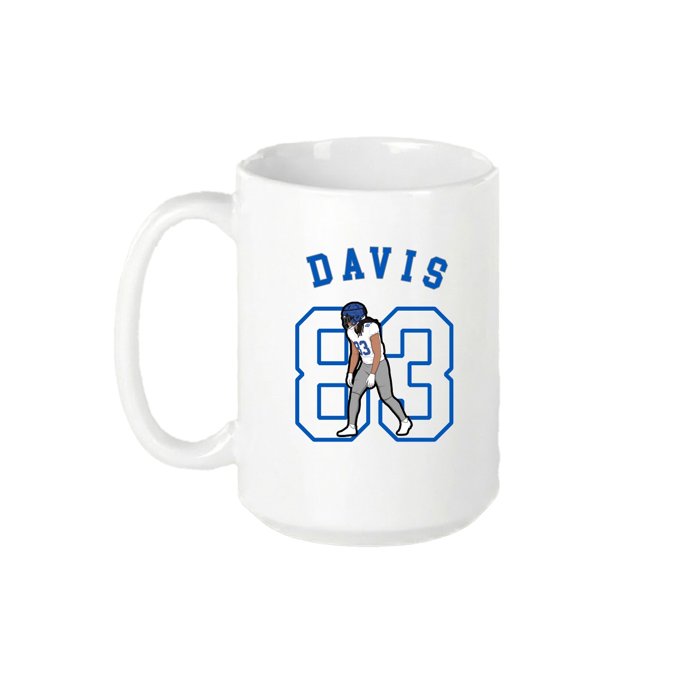 15oz Coffee Mug — Shirsey Arch in White