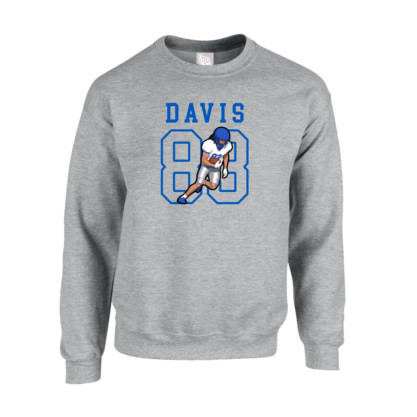 Fleece Crew — Shirsey in Grey
