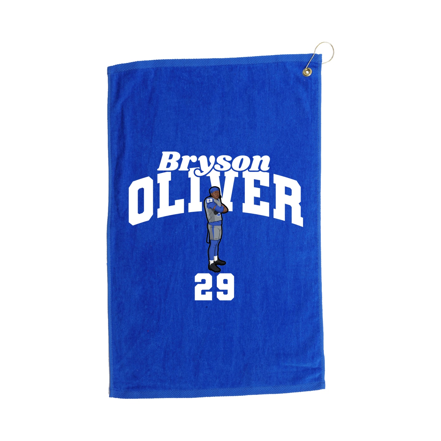 Golf Towel — Signature Arch in Royal