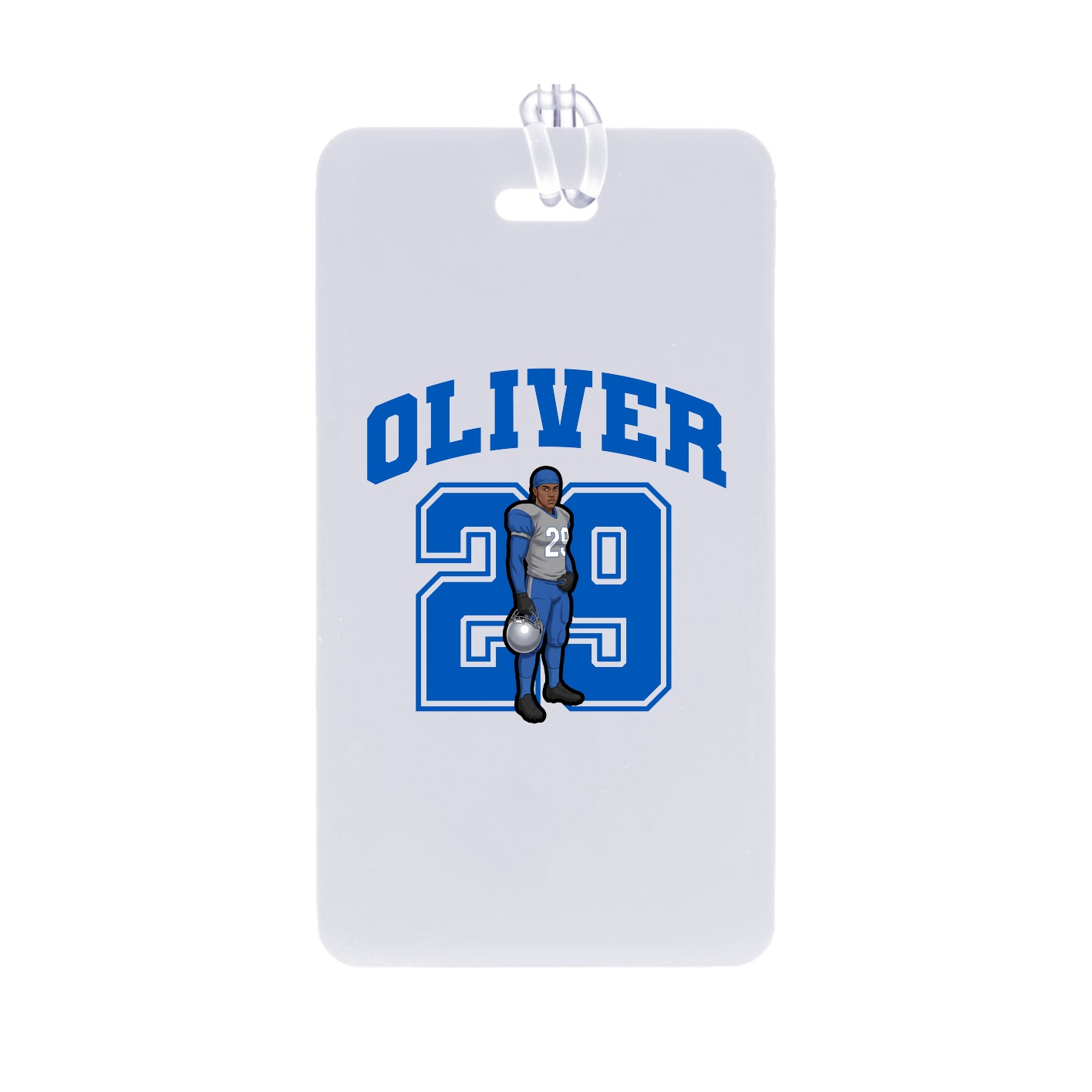 Bag Tag — Number in Classic