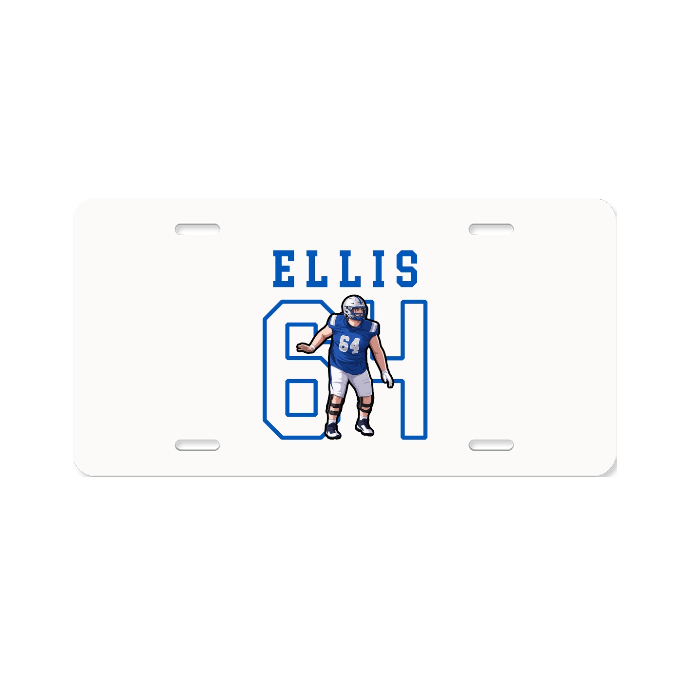 License Plate — Shirsey in Classic