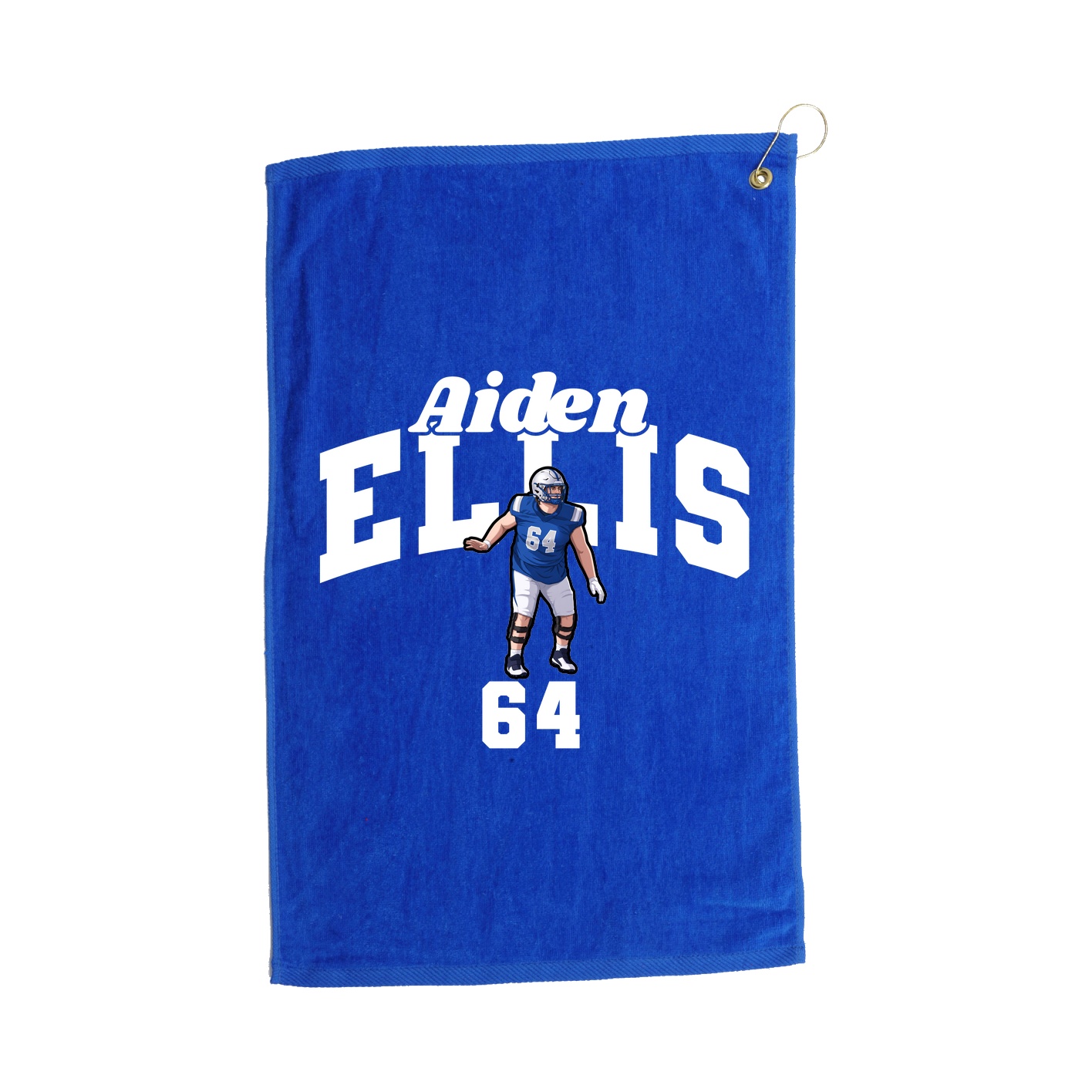 Golf Towel — Signature Arch in Royal