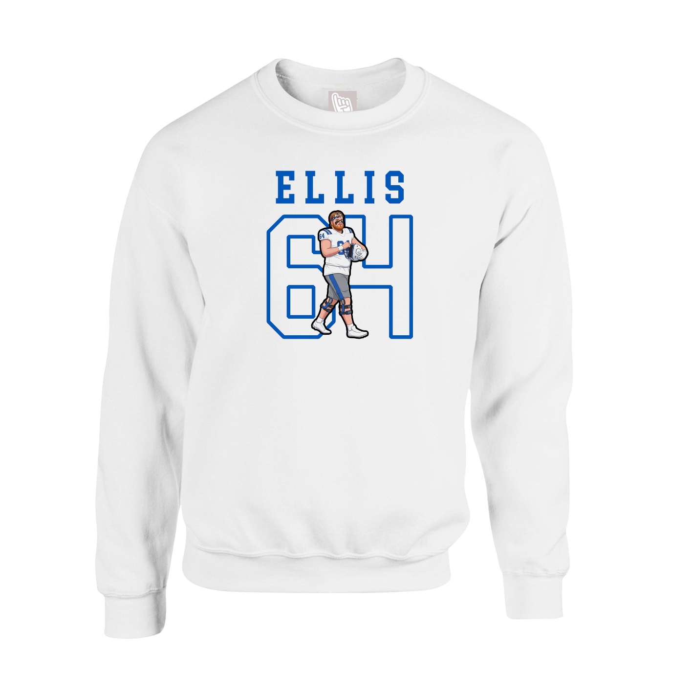 Fleece Crew — Shirsey in White