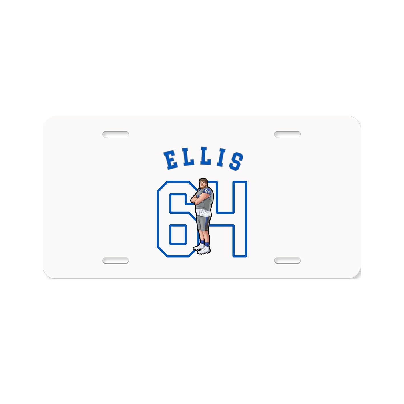 License Plate — Shirsey Arch in Classic