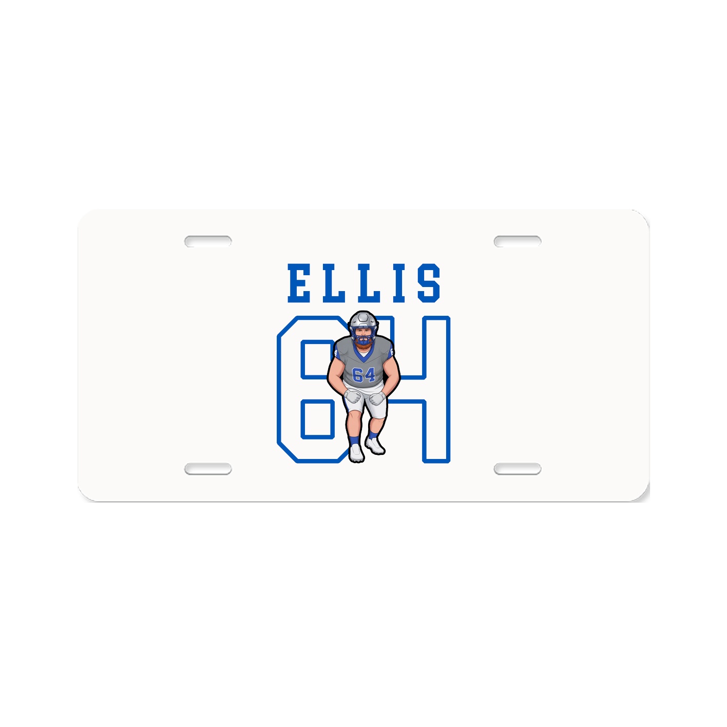 License Plate — Shirsey in Classic