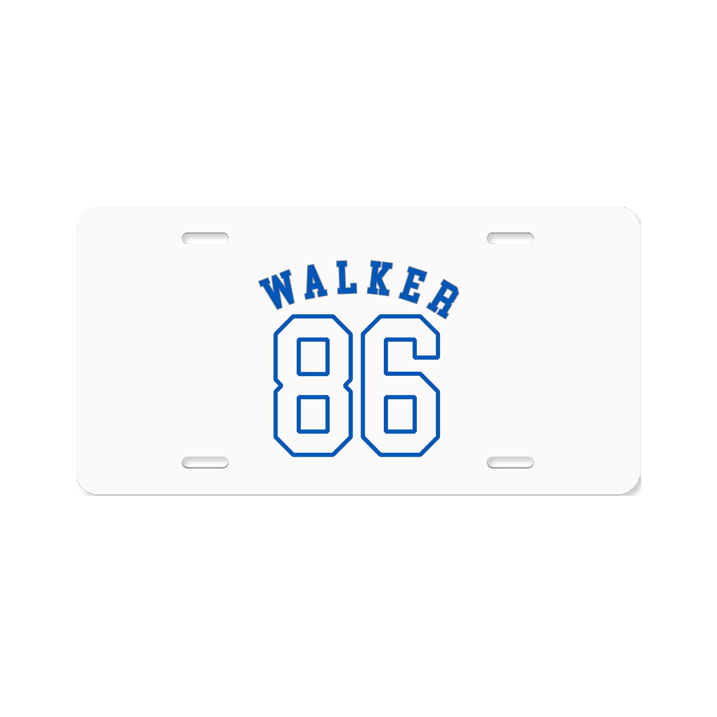License Plate — Shirsey Arch in Classic