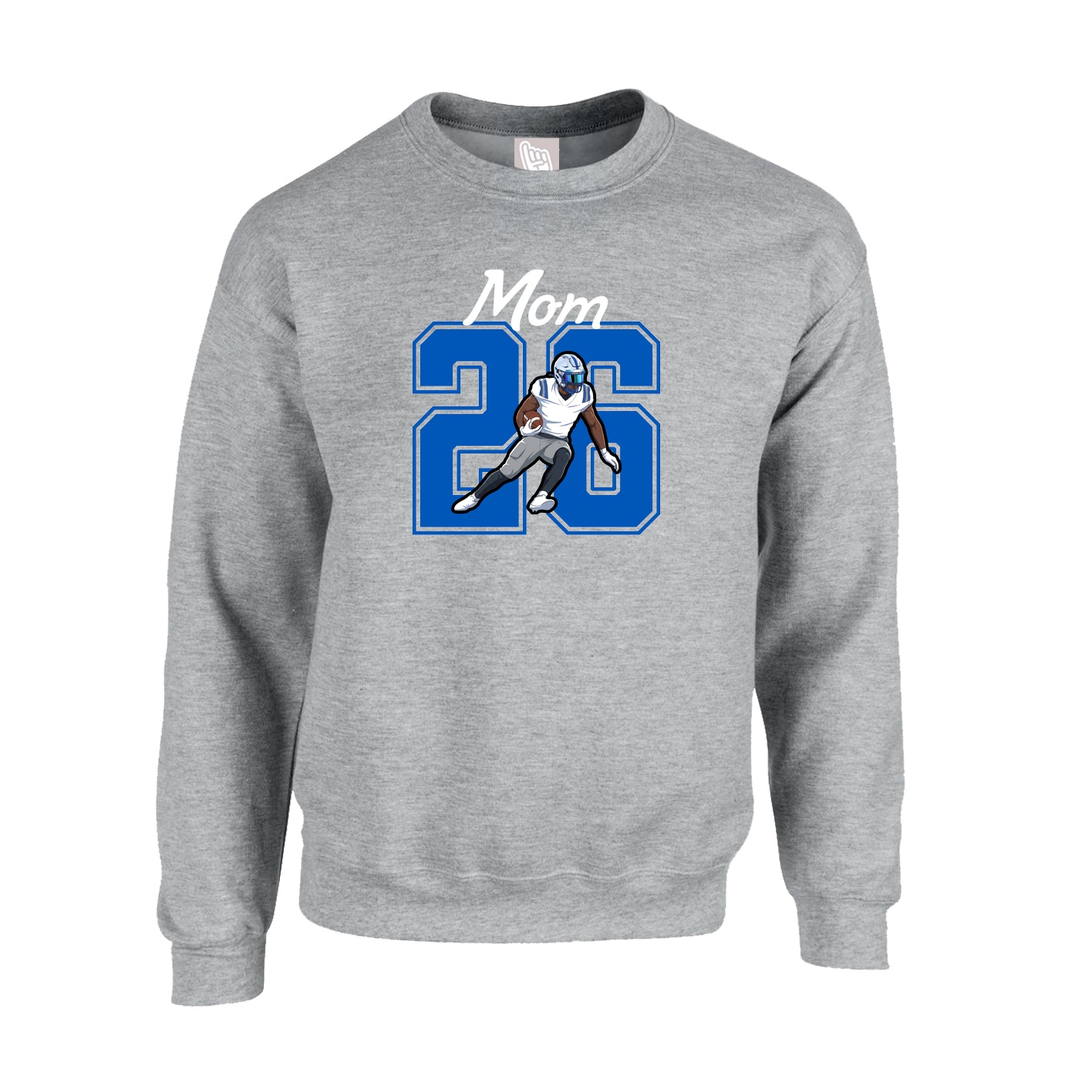 Fleece Crew — Mothers Day Shirsey in Grey