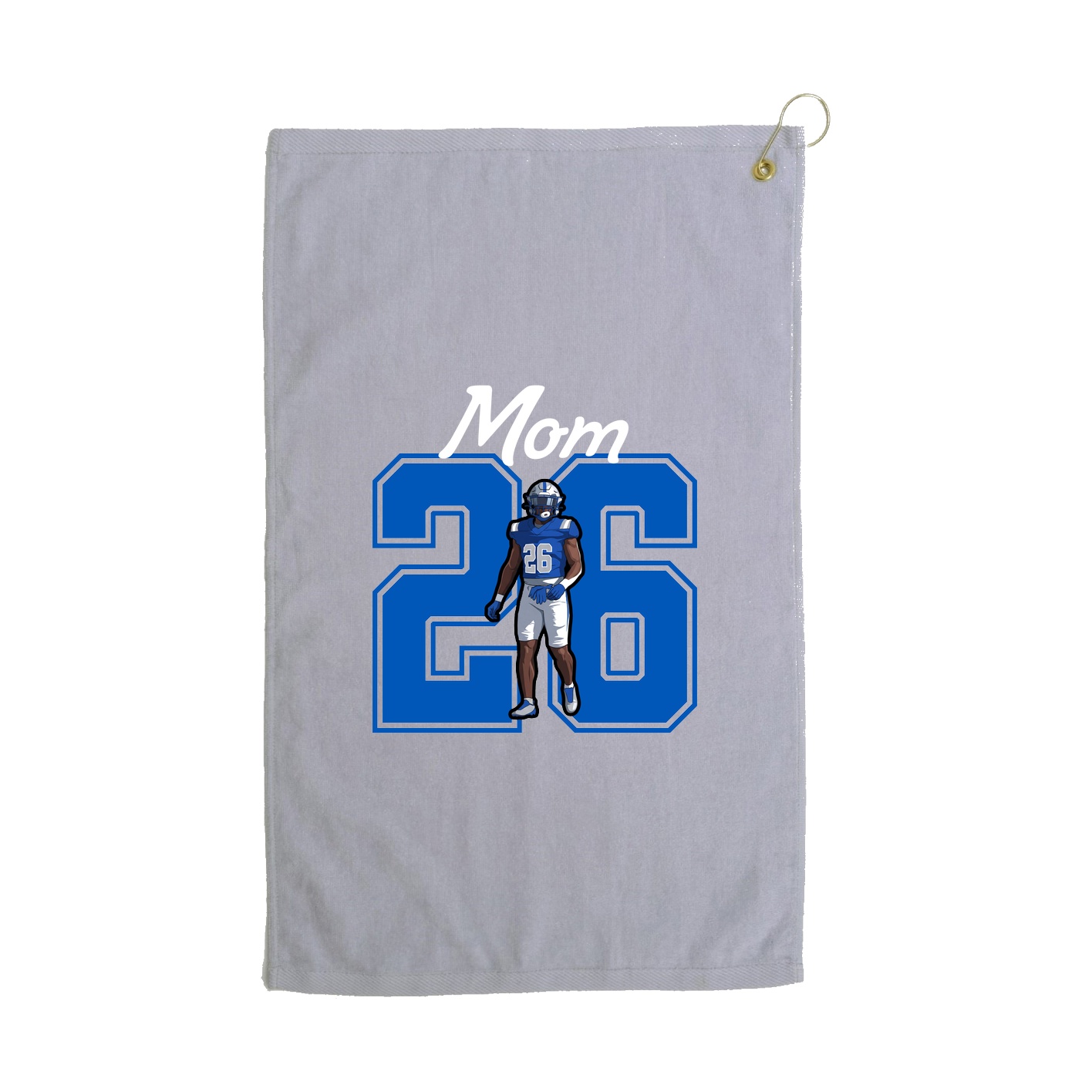 Golf Towel — Mothers Day Shirsey in Grey
