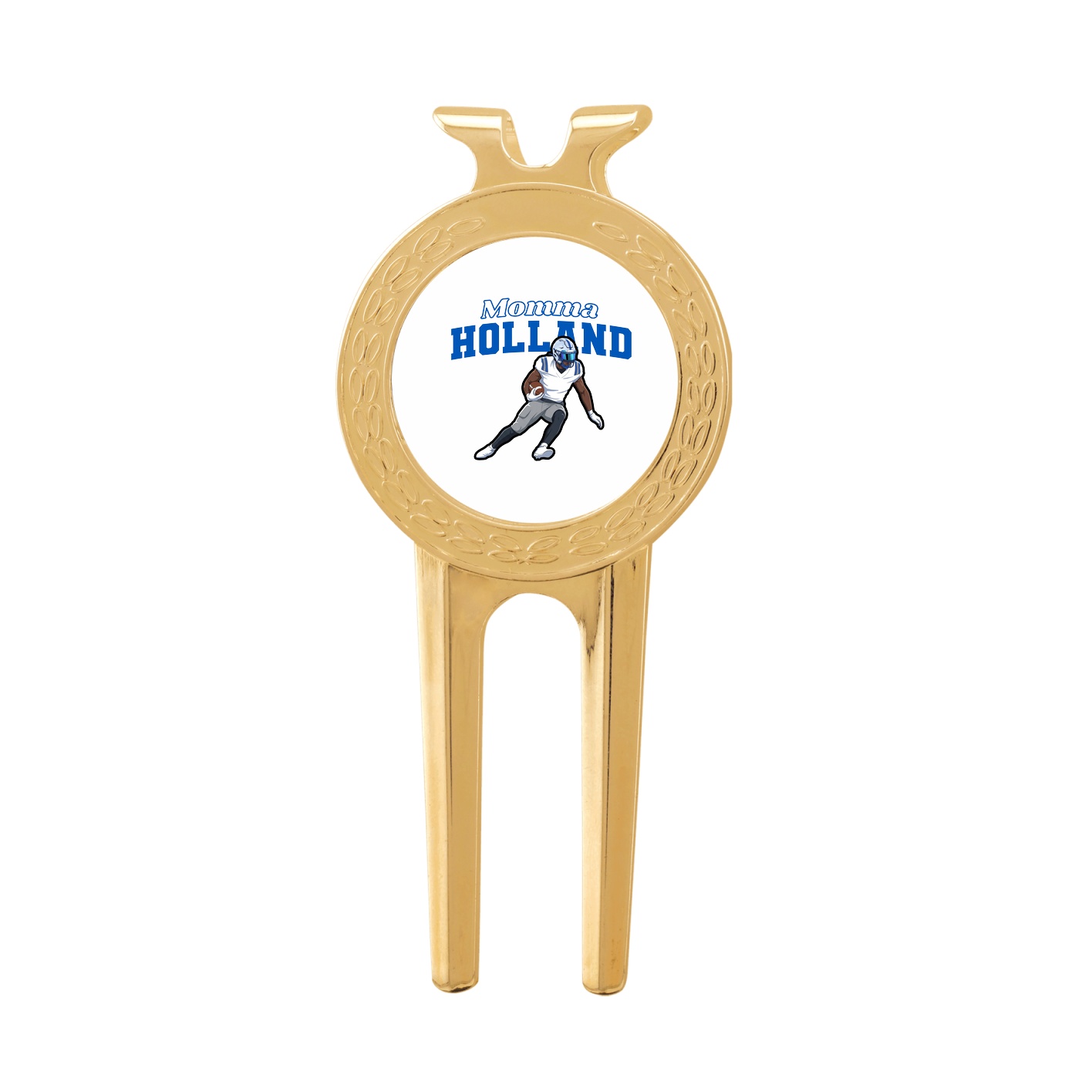 Divot Tool with Ball Marker — Mothers Day Block in Classic