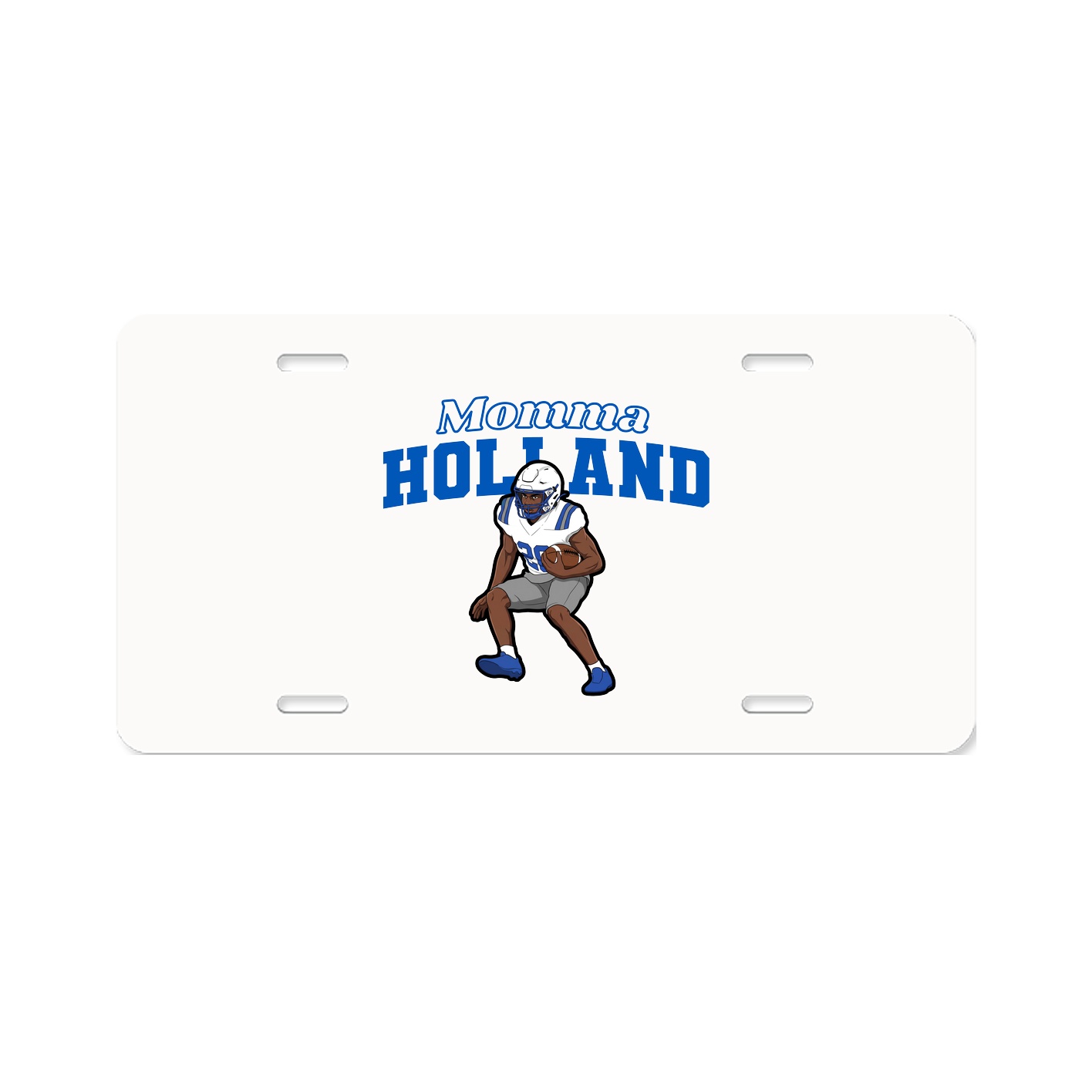License Plate — Mothers Day Block in Classic