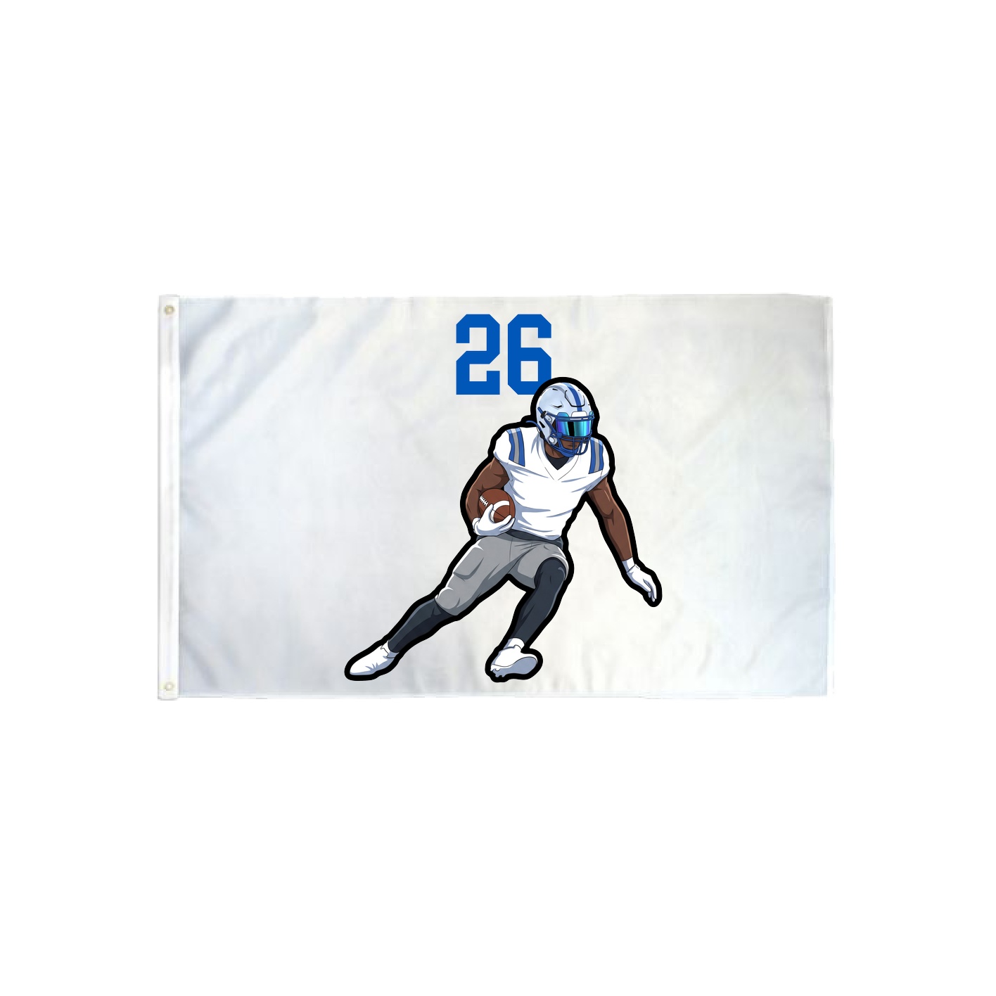 3x5 Flag — Number Top in Classic