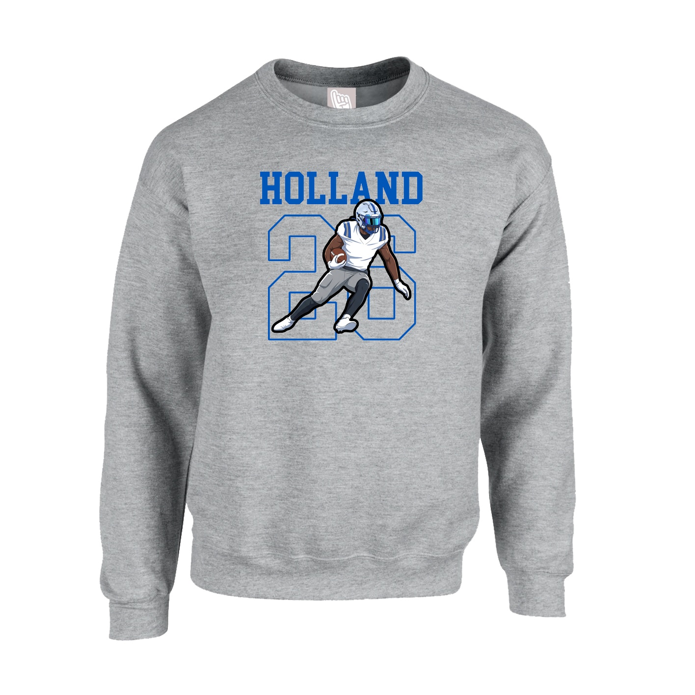 Fleece Crew — Shirsey in Grey