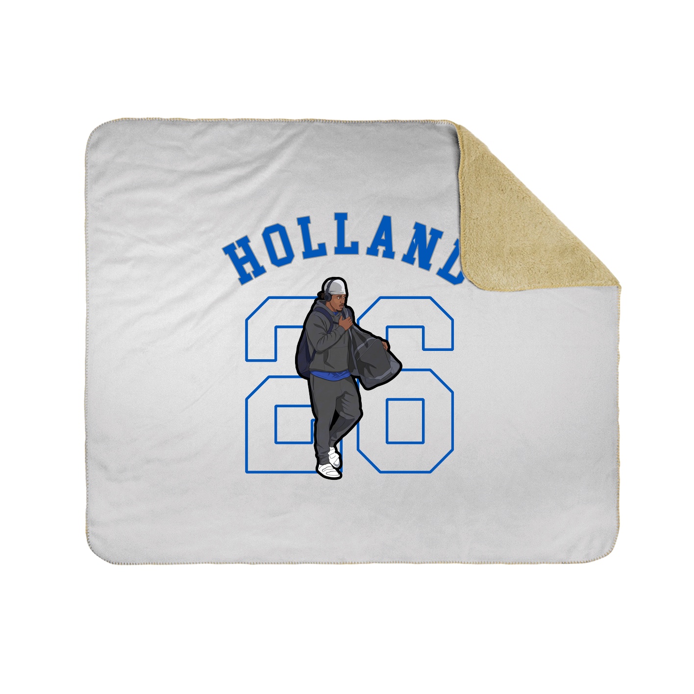 Throw Blanket — Shirsey Arch in White