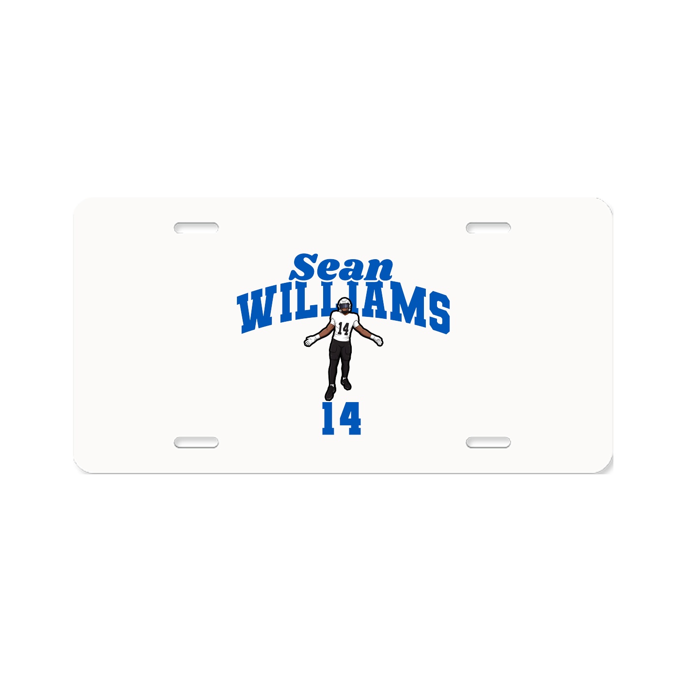License Plate — Signature Arch in Classic